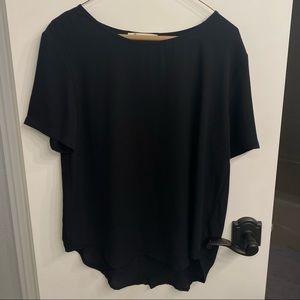 Impeccable Pig black short sleeve top